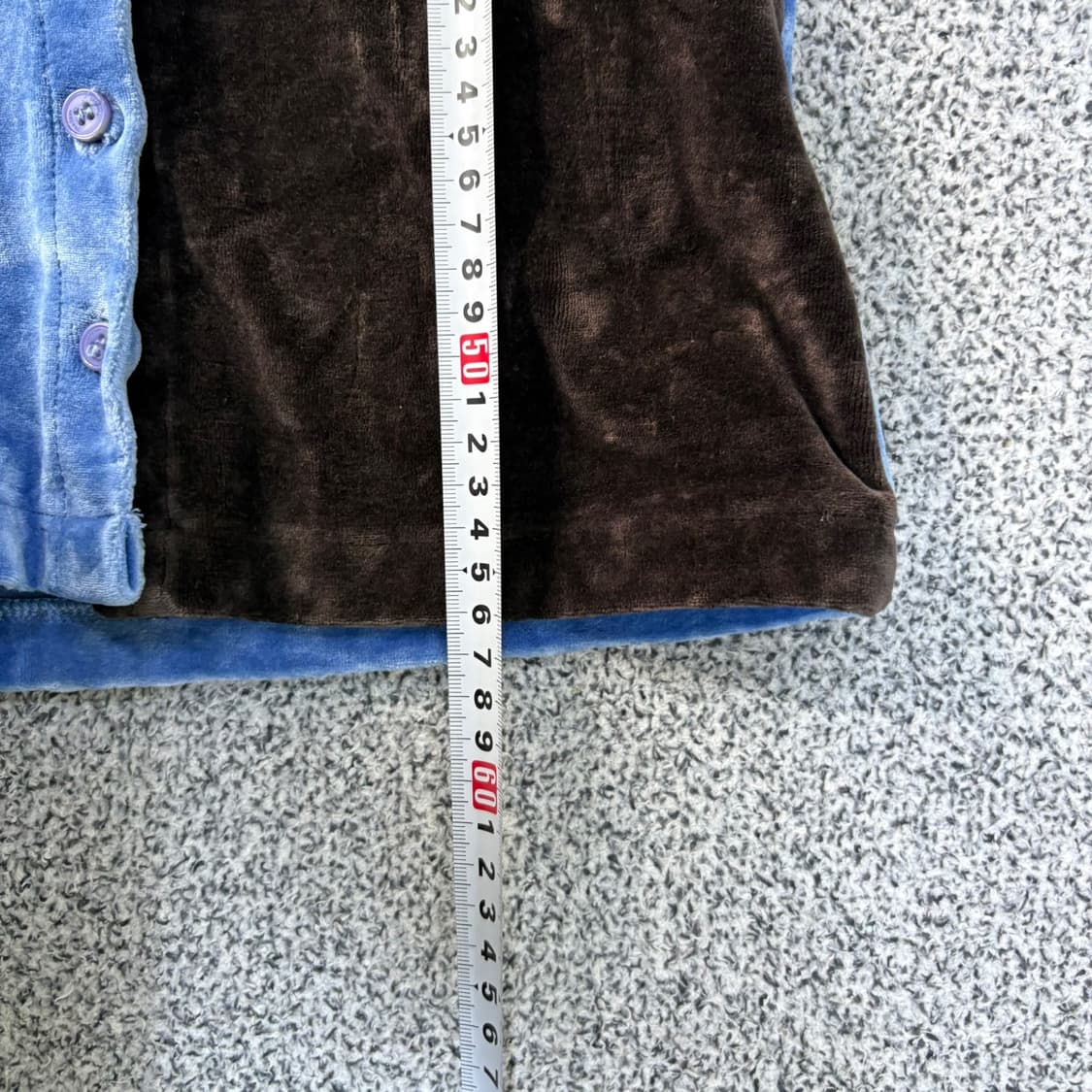 1 더오픈프로덕트 벨벳 배색 긴팔 셔츠 0401J 상품이미지7