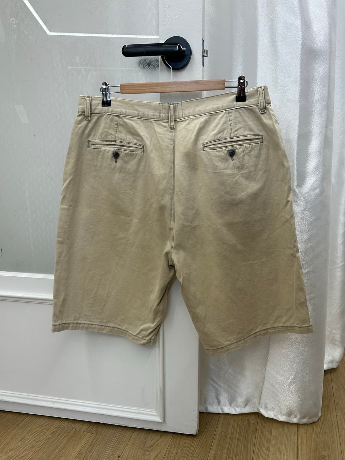 아르마니 진스 빈티지 베이지 치노 쇼츠 하프팬츠 36 상품이미지5