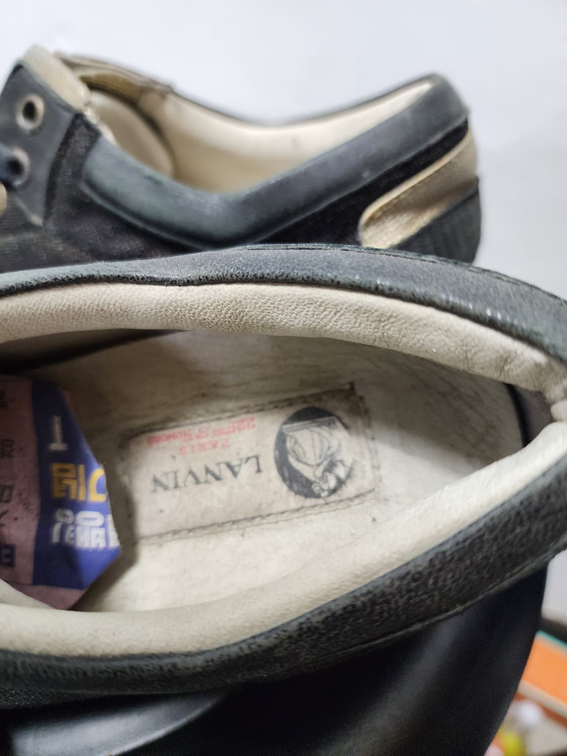 랑방 블랙 글리터 스니커즈  상품이미지5