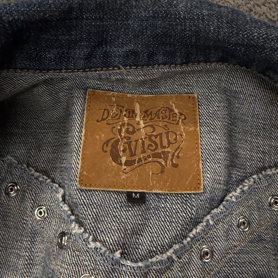 [정품/M] Evisu 에비수 빈티지 웨스턴 데님 조끼 베스트 자켓 상품이미지4