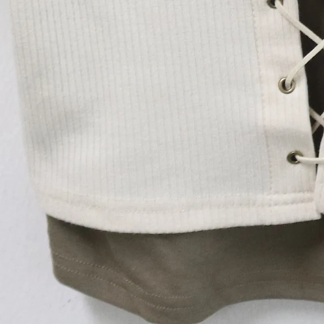 홀터넥 나시 가디건 반팔 티셔츠 66215 상품이미지6