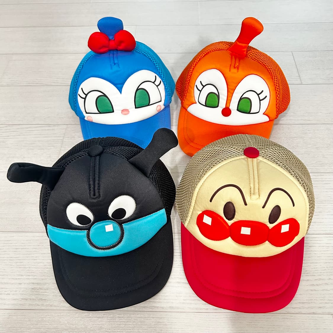 호빵맨 모자 일본 정품 세균맨 짤랑이 딸랑이 1개 상품이미지1