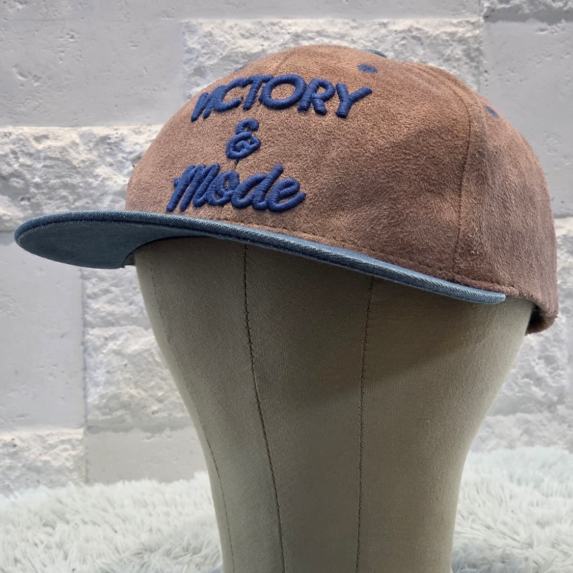 L7-7:모비토 빅토리 앤 모드 스웨이드 데님 볼캡56-59 상품이미지3