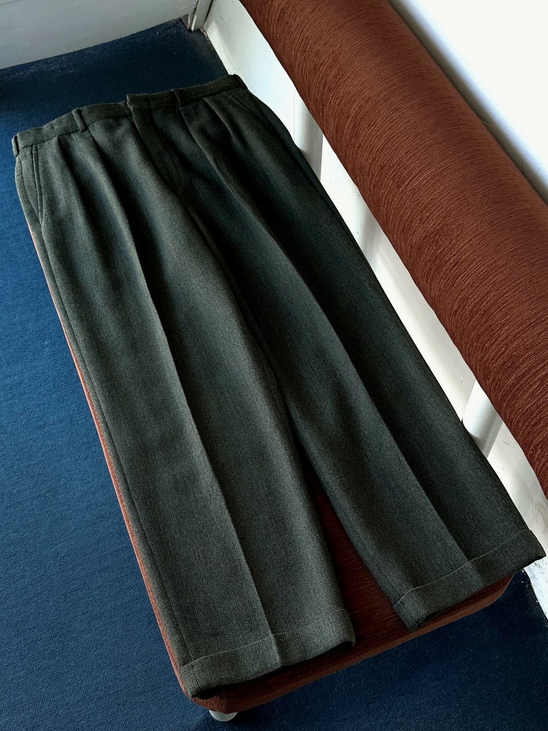 U.S.A. made light wool tweed trouser 상품이미지4