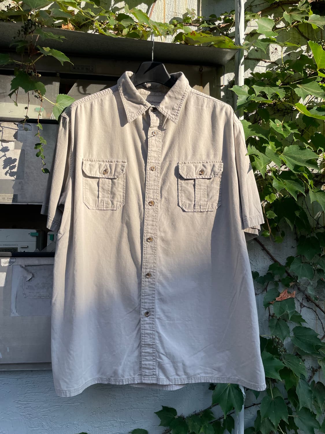 Vintage work 1/2 shirt  상품이미지1