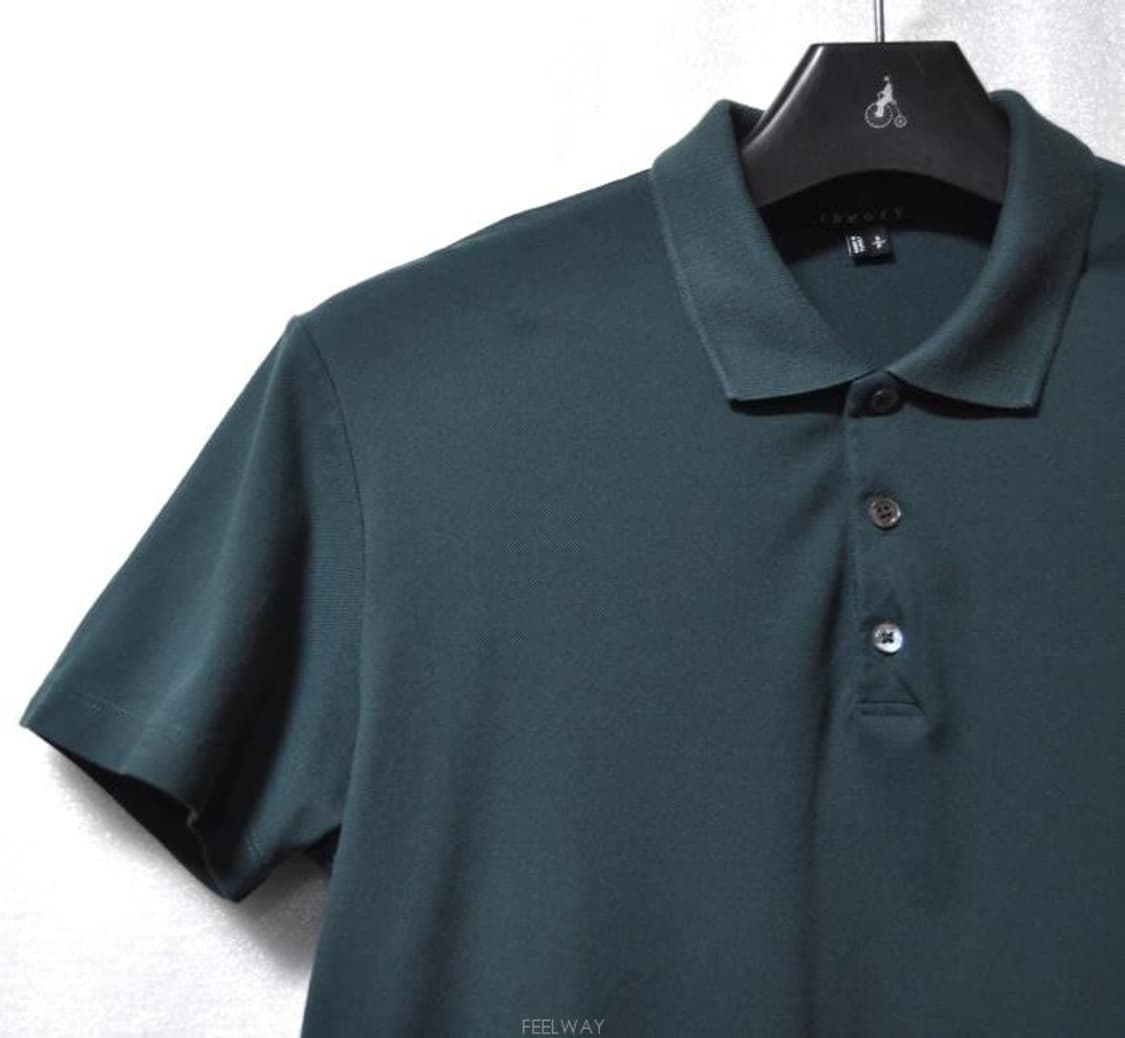 띠어리/남성PK솔리드반팔카라티셔츠(사이즈95) 상품이미지5