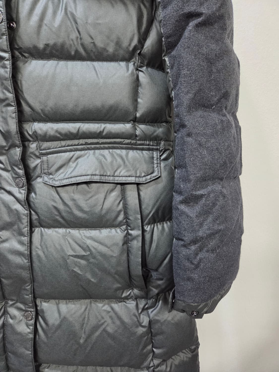 노스페이스 1222-2 여성롱패딩 90 빵빵한 구스롱패딩 화이트라벨 상품이미지3