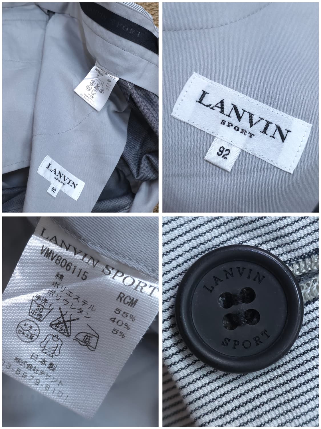 LANVIN SPORT 남성 면스판 팬츠/ 슬렉스 상품이미지10