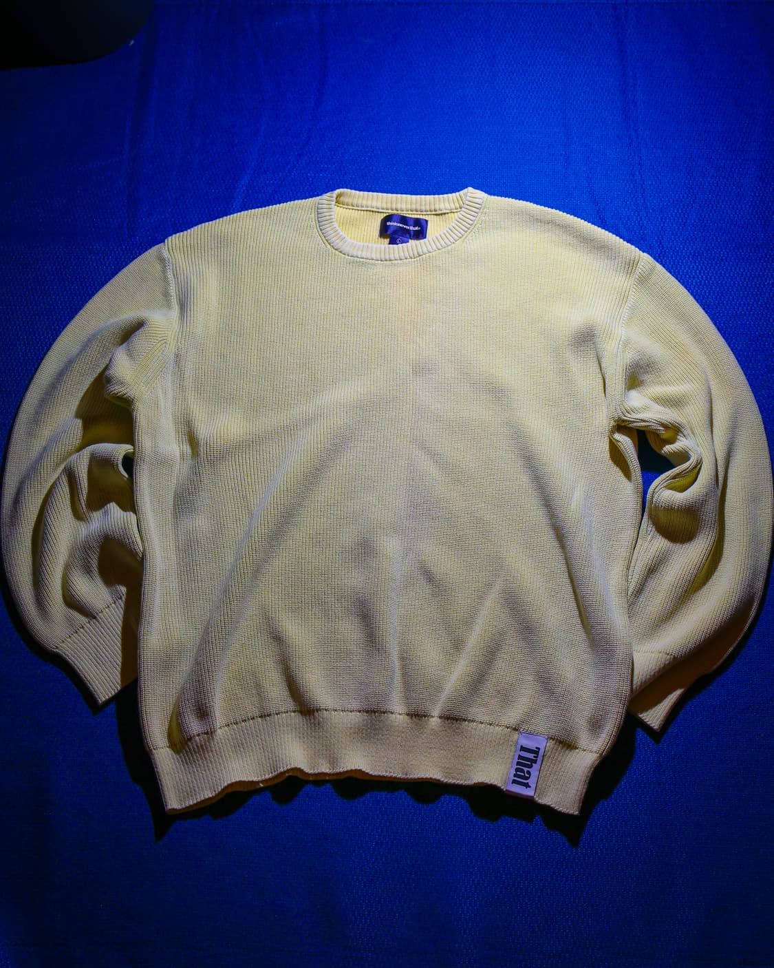 디스이즈네버댓 Acid Wash 니트 스웨터 L 상품이미지1