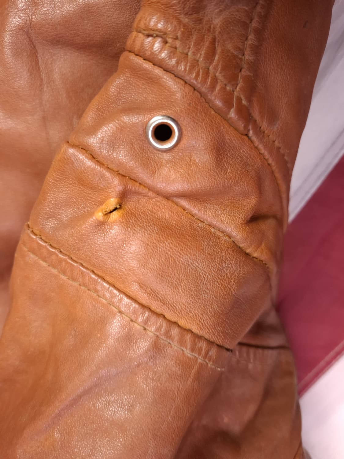 오리지날 미국제조 쇼트 리얼레더 항공자켓 상품이미지8