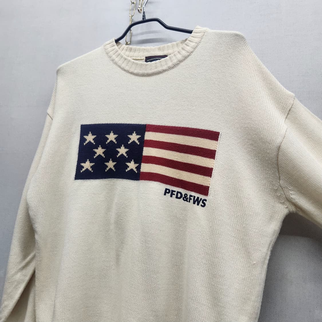 펜필드 빅 성조기 빈티지 니트 95(L~XL) 상품이미지2