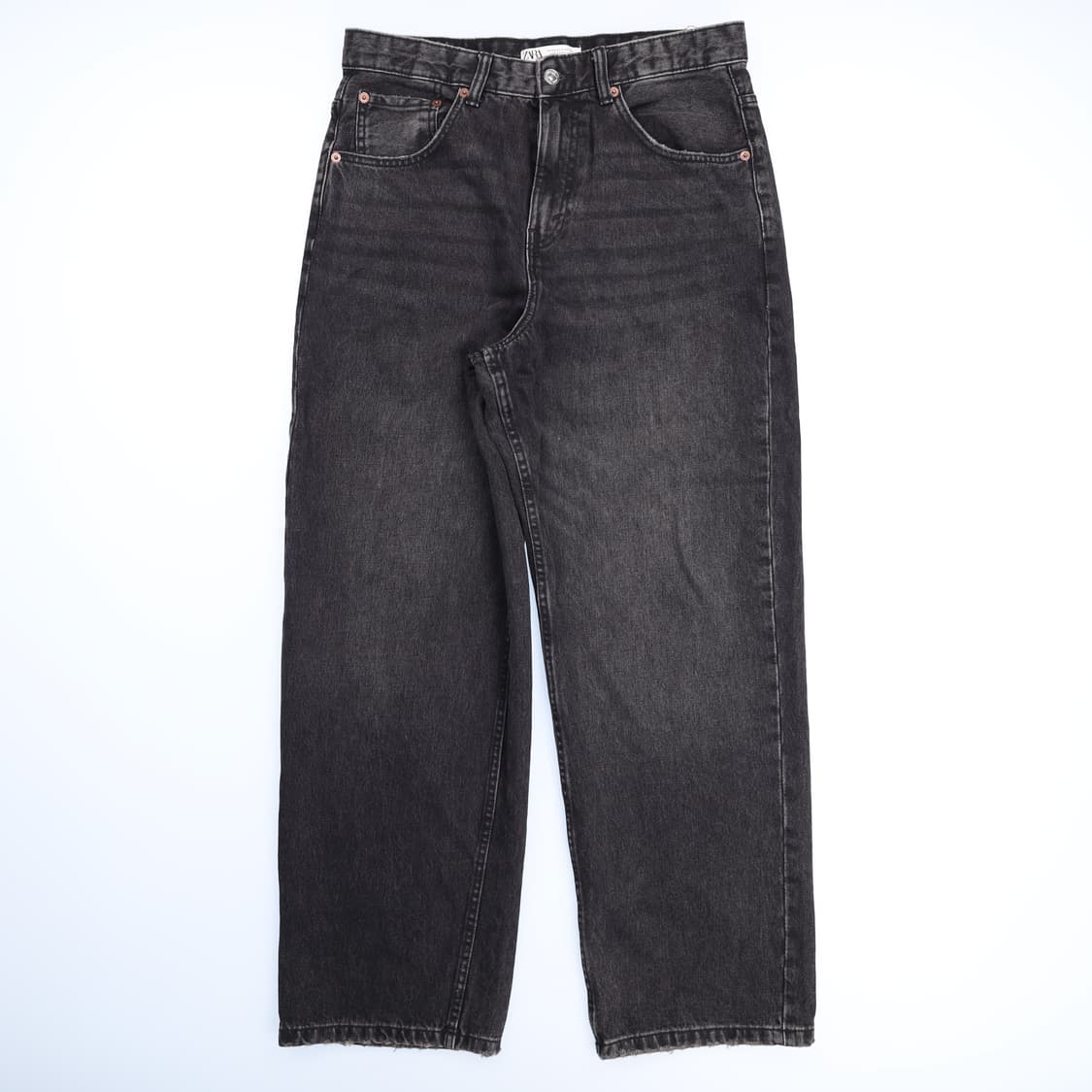 40 자라 흑청 데님팬츠 0210H2 상품이미지1