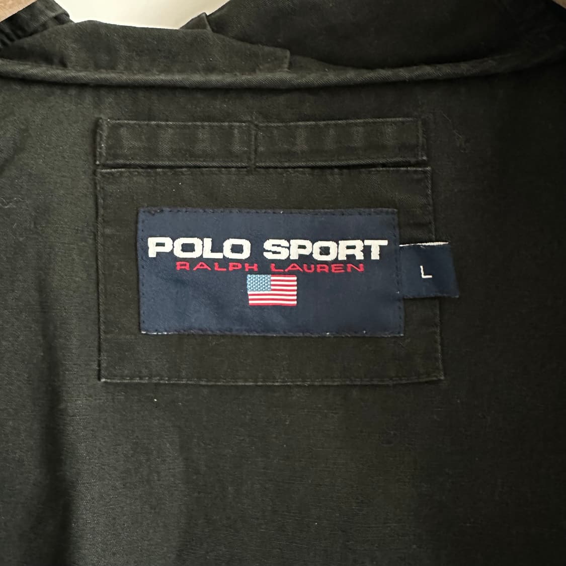 폴로 스포츠 컬리지 로고 피쉬테일 파카 상품이미지6