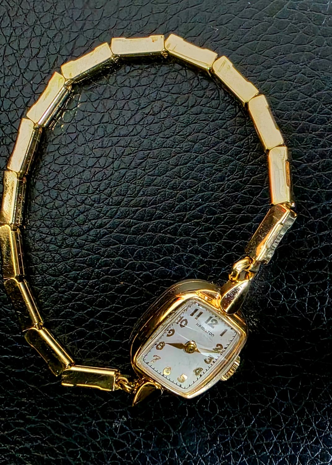해밀턴 빈티지 금장 수동여성 시계 상품이미지6