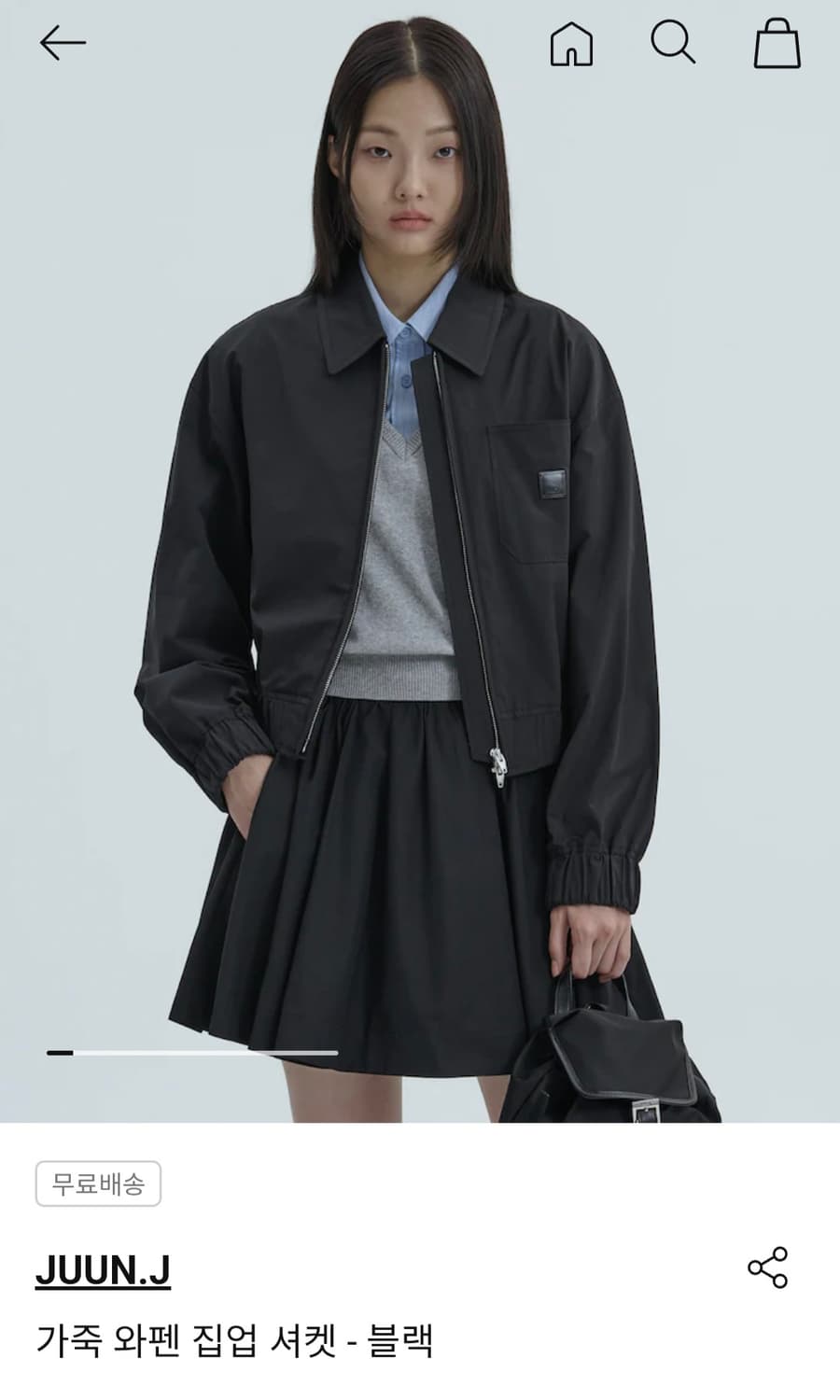 준지 여성 데님 자켓 판매 상품이미지7