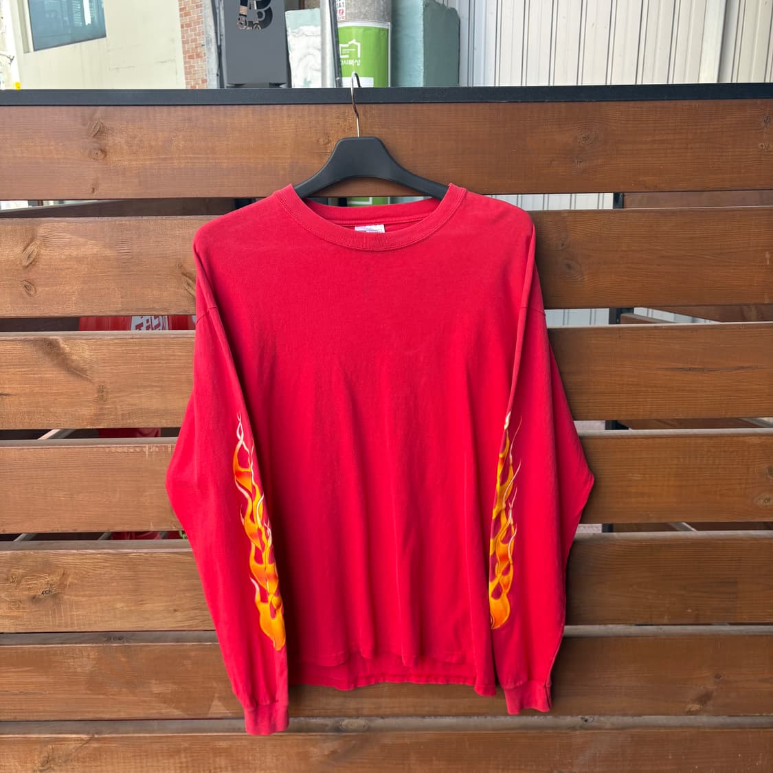 빈티지 헤인즈 롱슬리브 티셔츠 상품이미지1