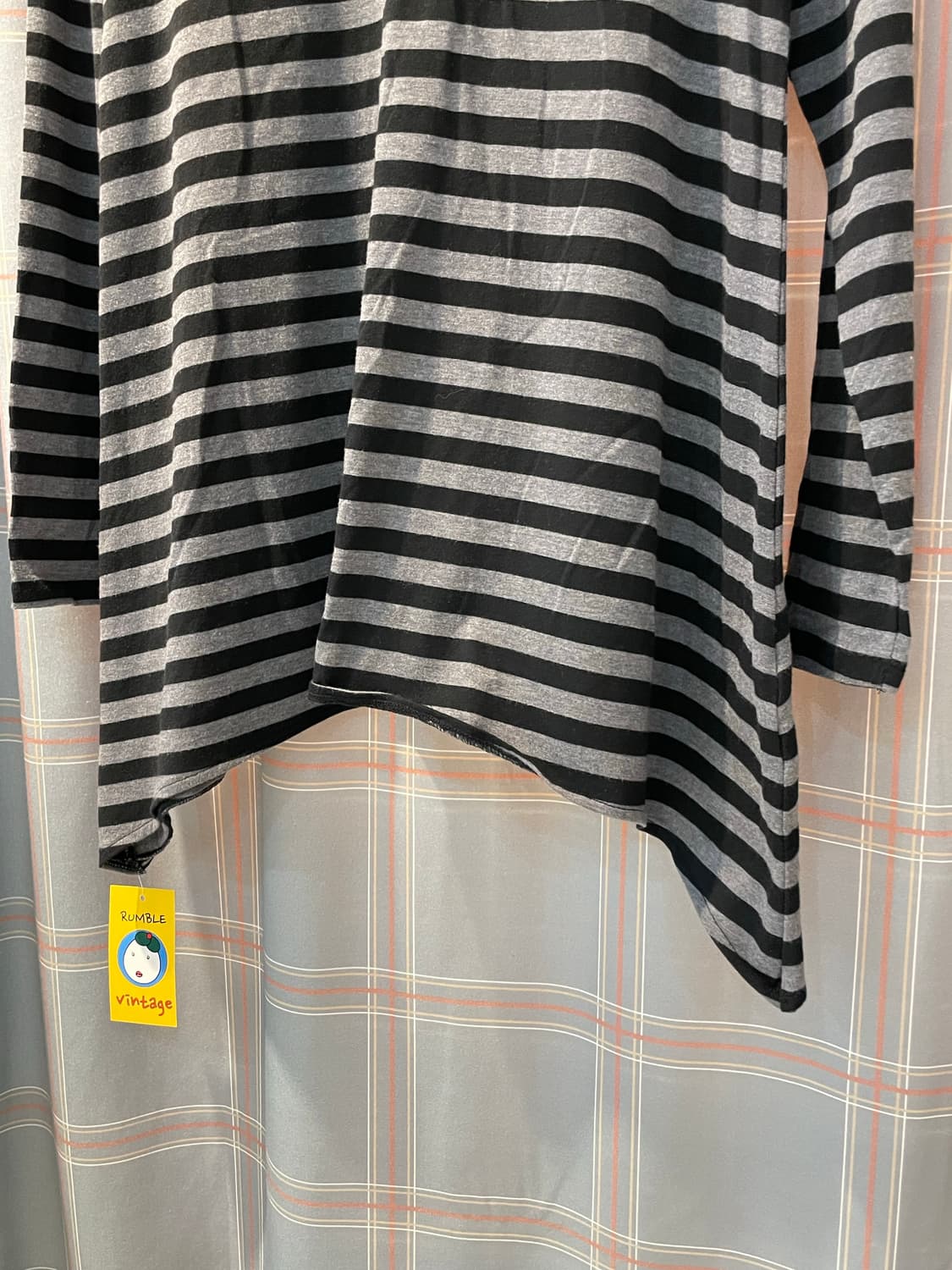 일본빈티지 언발 단가라긴팔티 상품이미지4