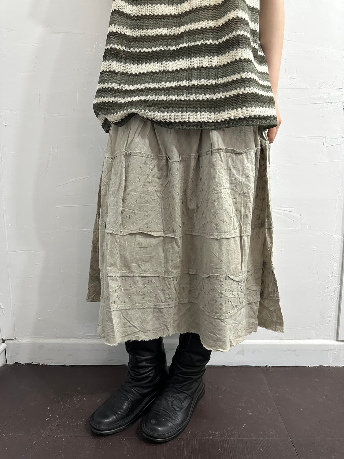 olive des olive mori patch skirt 상품이미지3