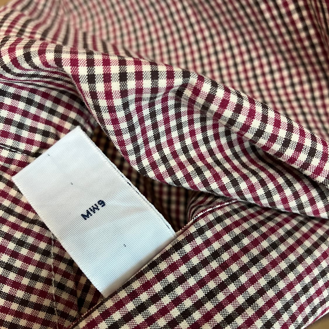 [Polo] 폴로 랄프로렌 클래식핏 깅엄 체크 셔츠 (15/M) 상품이미지5