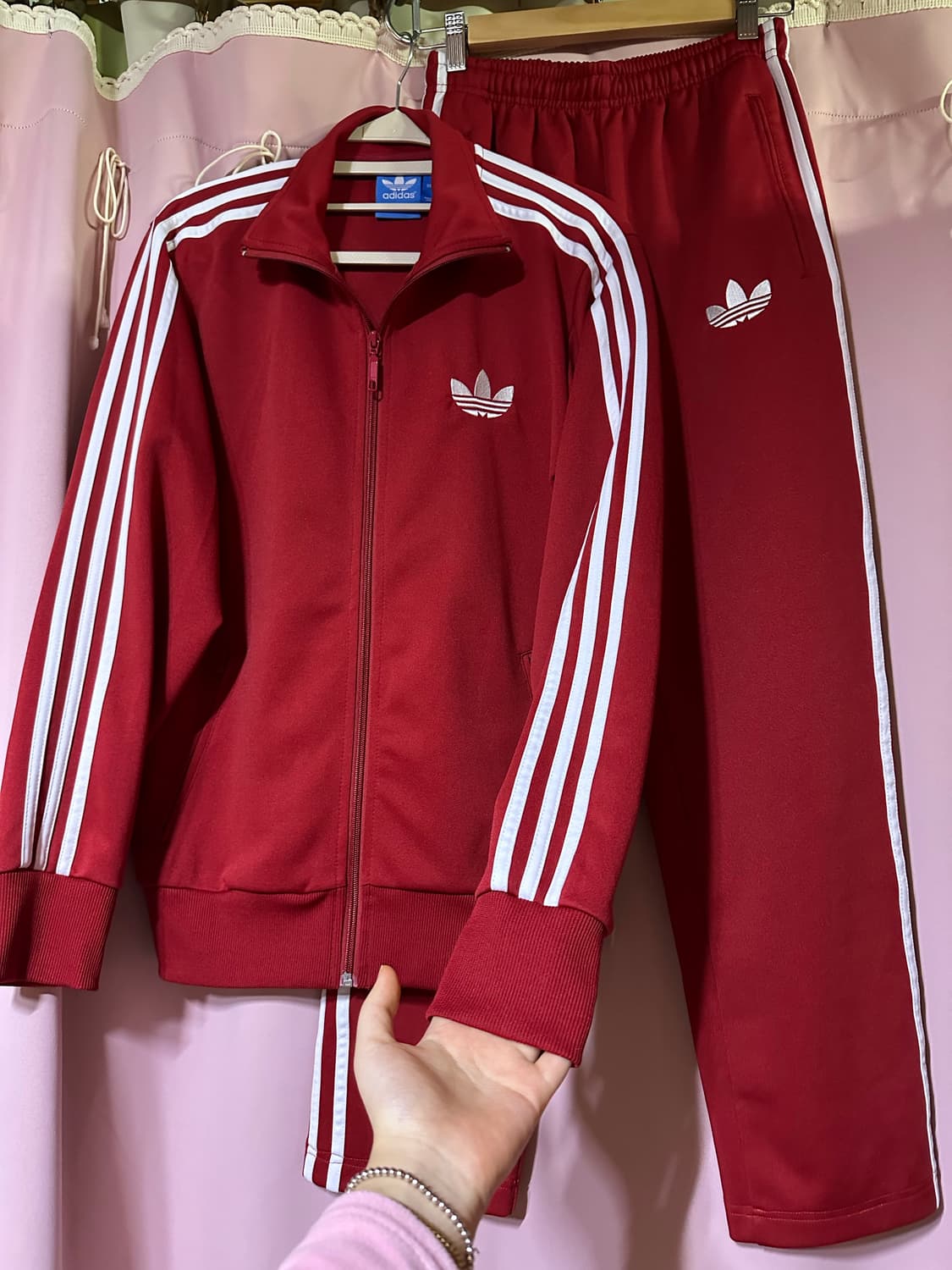 아디다스져지 세트 아디다스 트레이닝 파이어버드 불꽃져지 바지 상품이미지2