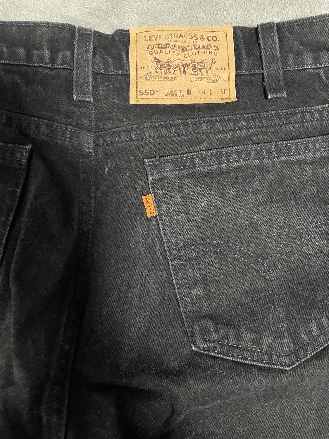 90s usa made 550 오렌지탭 34/30 상품이미지3