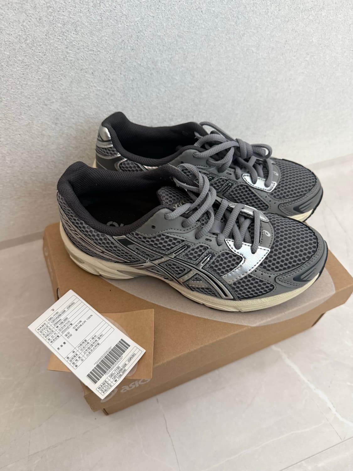 아식스 젤 1130 그레이 230 상품이미지2