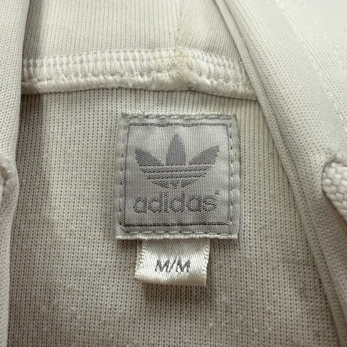 아디다스 화이트 흰빨 흰파 후드 플락 후플 후드집업 져지 상품이미지6