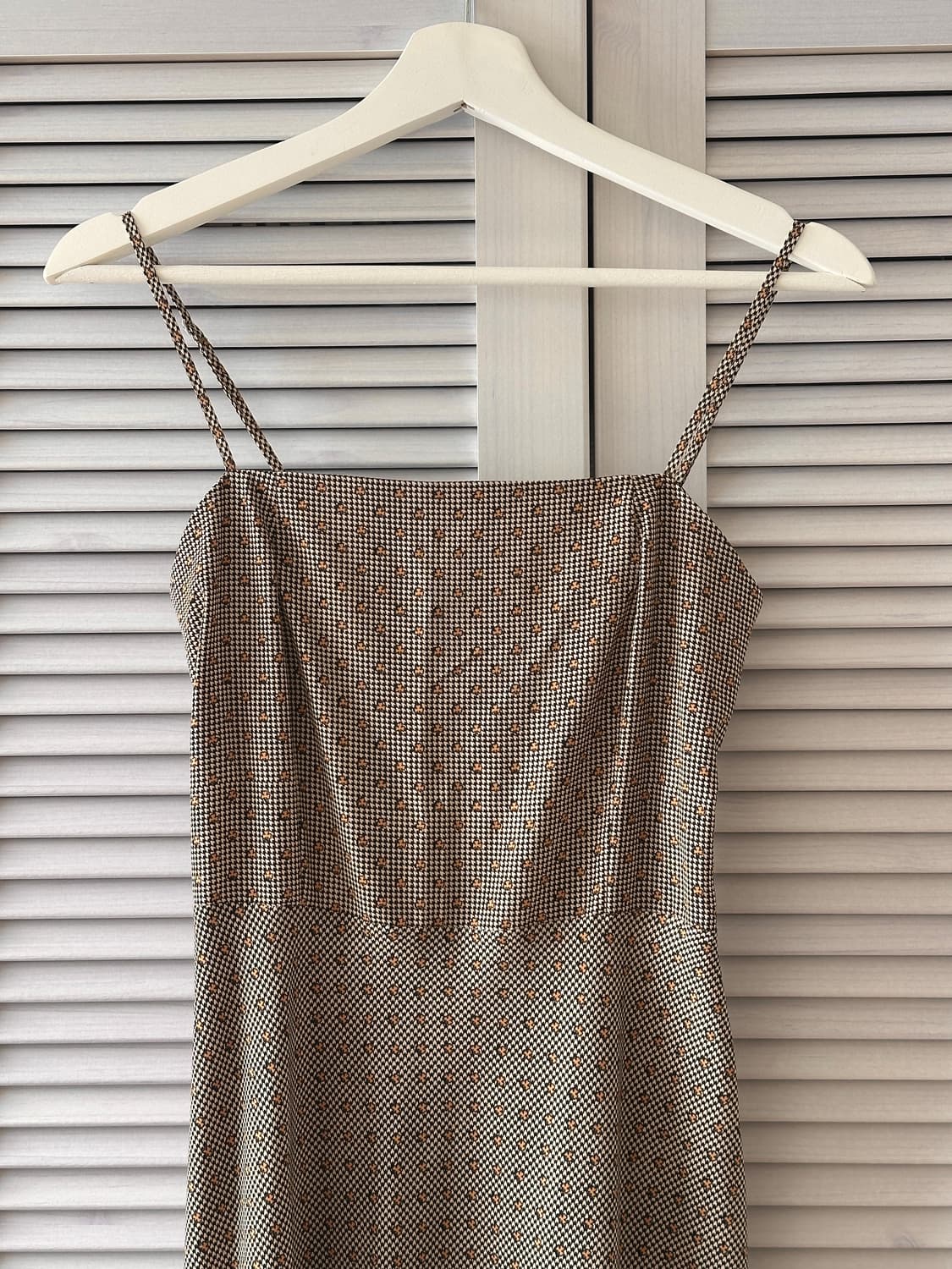 루루서울 하운드투스 체크 뷔스티에 원피스 상품이미지3