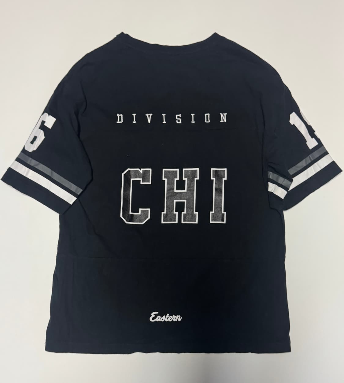 NBA 시카고 불스 농구 스포츠 자수 반팔 티셔츠 블랙 XL ~ 2XL 상품이미지2