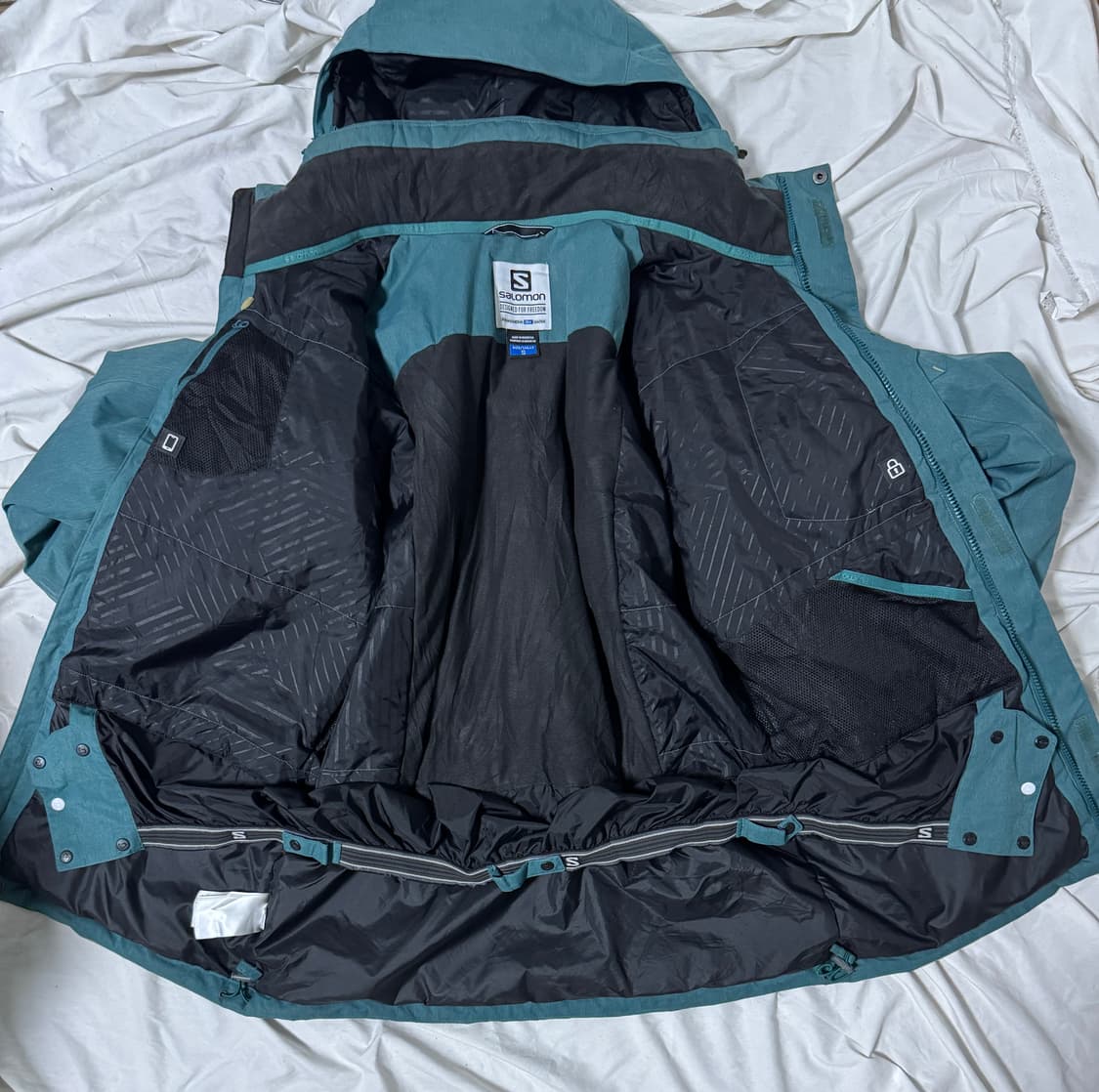 살로몬 투 톤 자켓 아웃도어 고프코어 상품이미지3