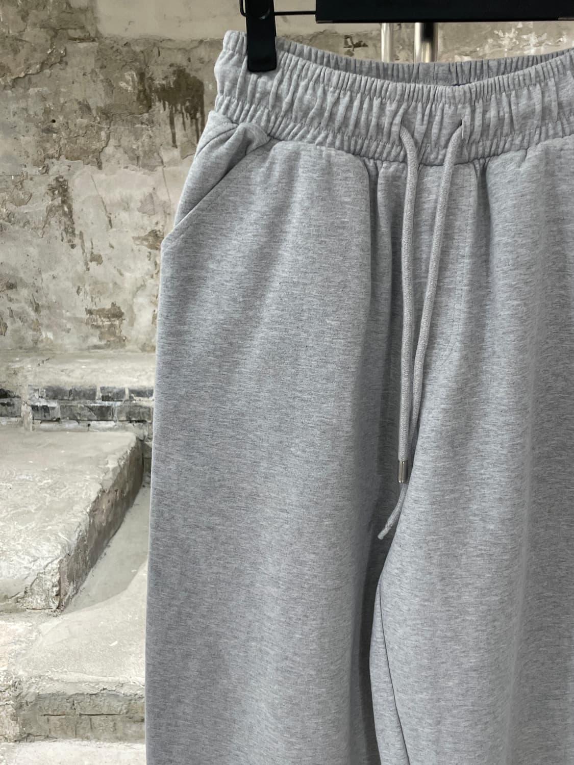 자라 x 아더에러 멜란지 그레이 스웻 팬츠 상품이미지2