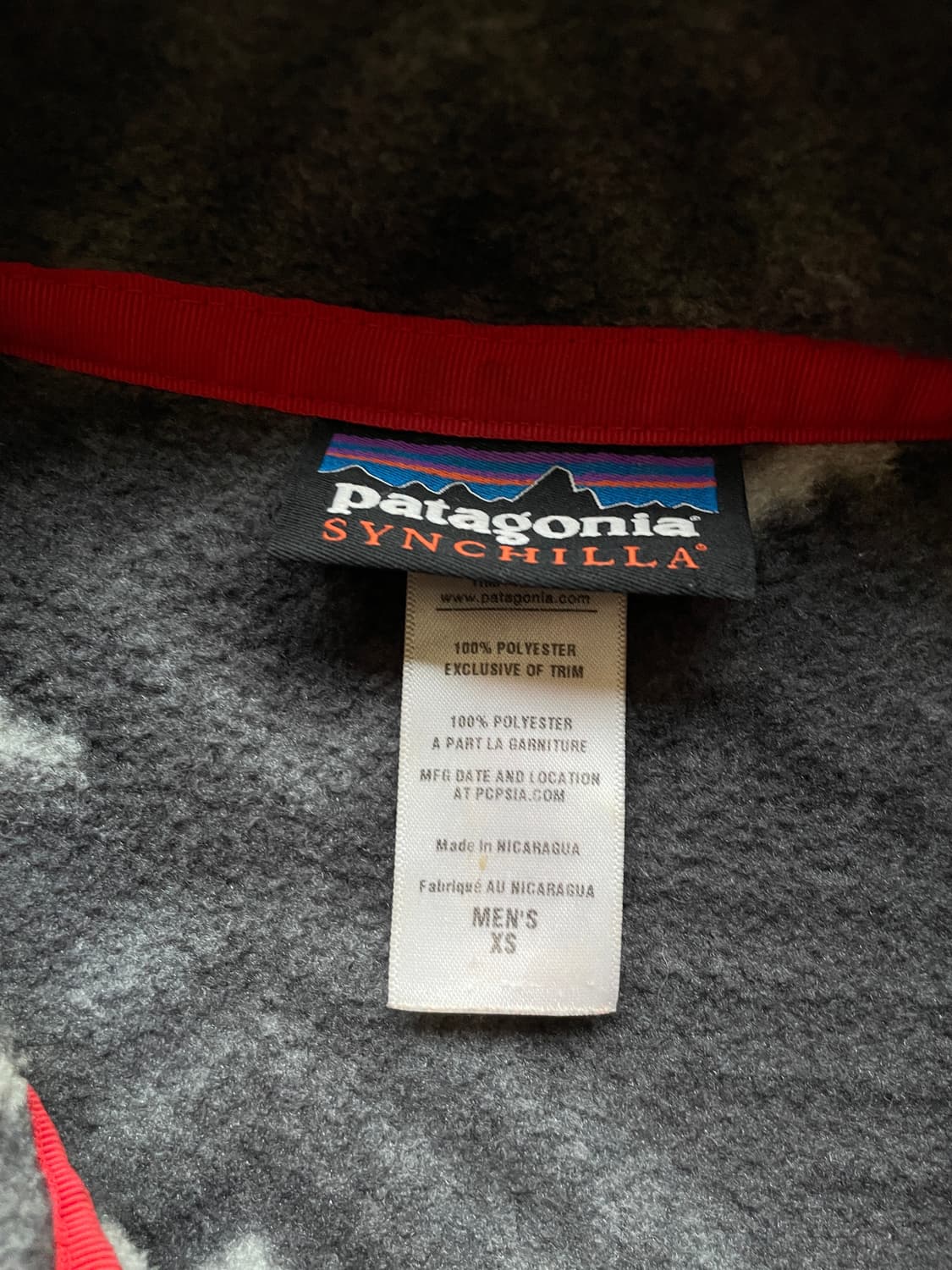 파타고니아 신칠라 아즈텍 그레이 블랙 patagonia 상품이미지3