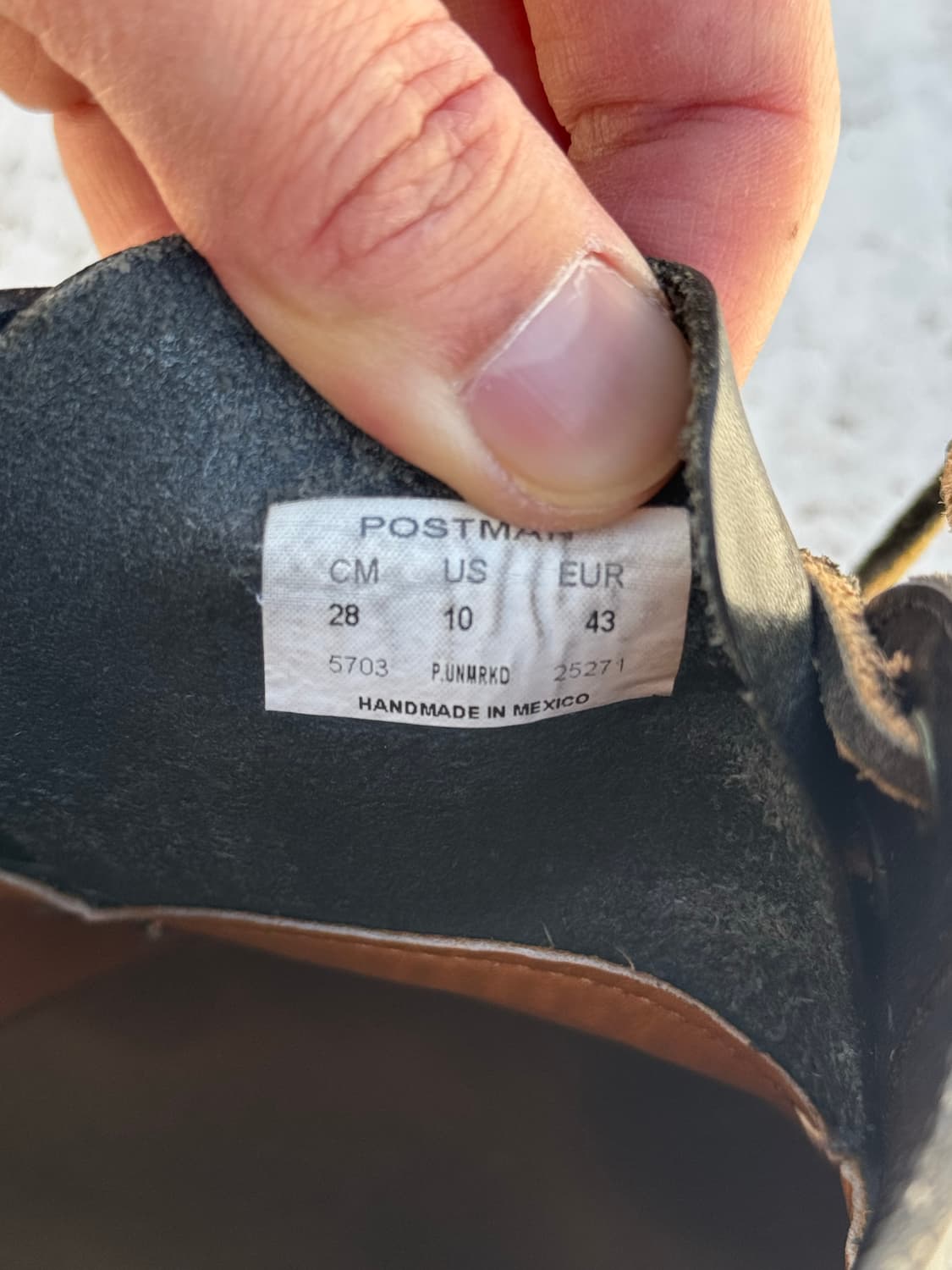 퍽트 FUCT SSDD x UNMARKED 포스트맨 슈즈 280 상품이미지5