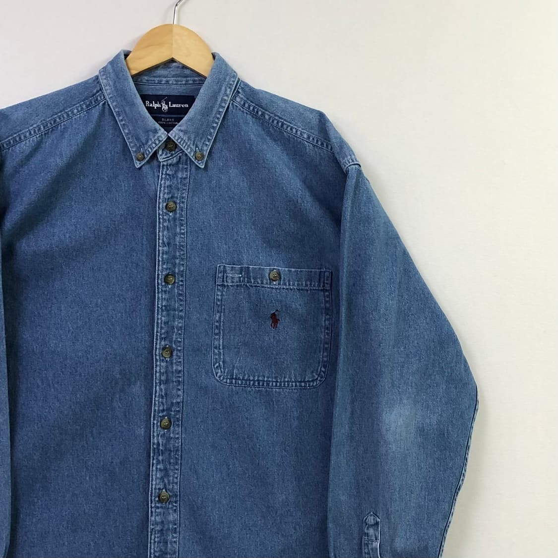 XL 폴로 데님 셔츠 상품이미지1