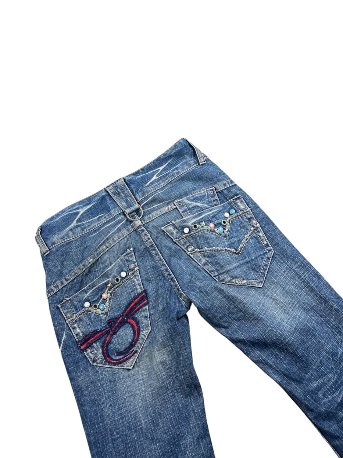Vintage  스터드 디자인 데님팬츠 상품이미지6