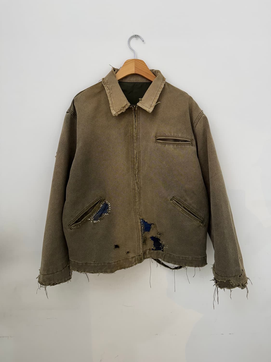 빈티지 패치 워크자켓 상품이미지1