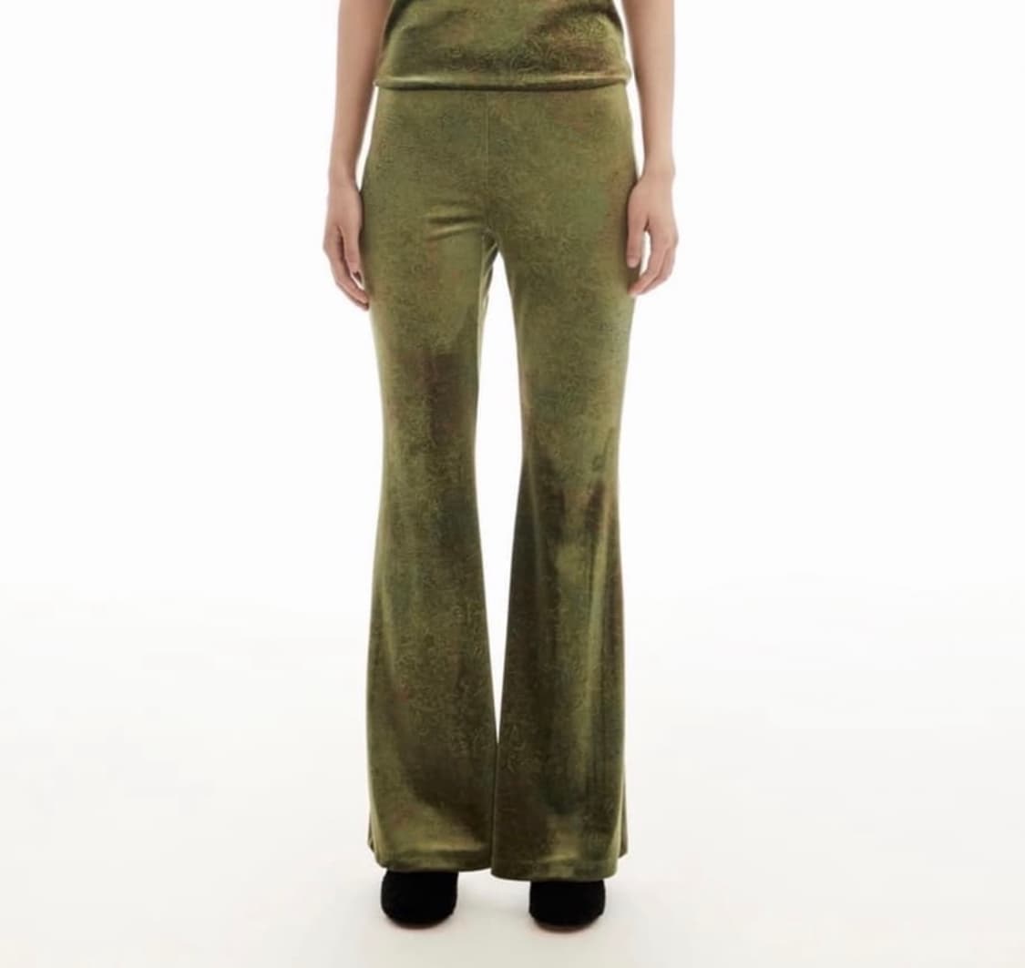 Teak 벨벳 팬츠 상품이미지1