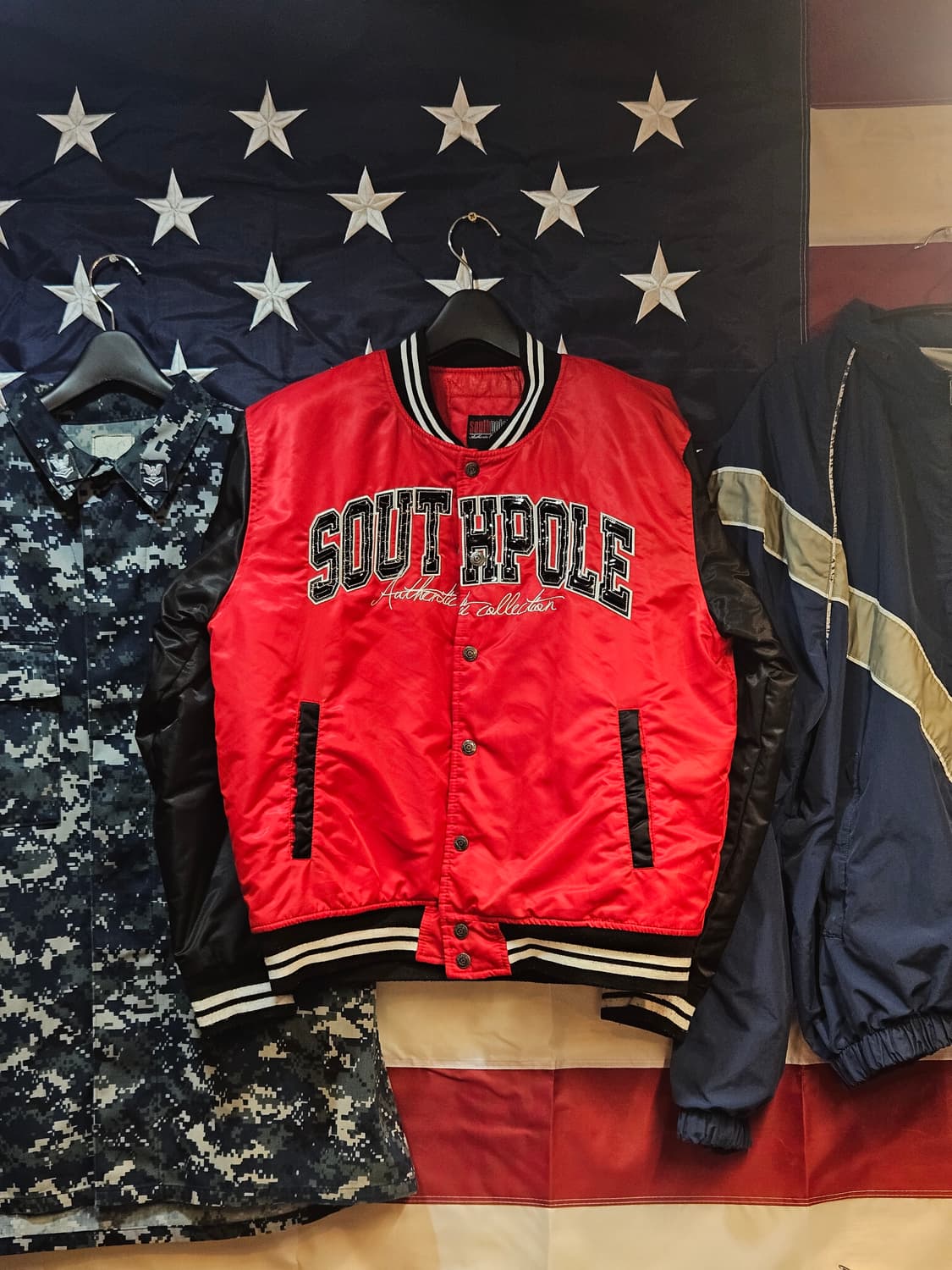 Southpole Vintage Varsity Jacket  상품이미지1