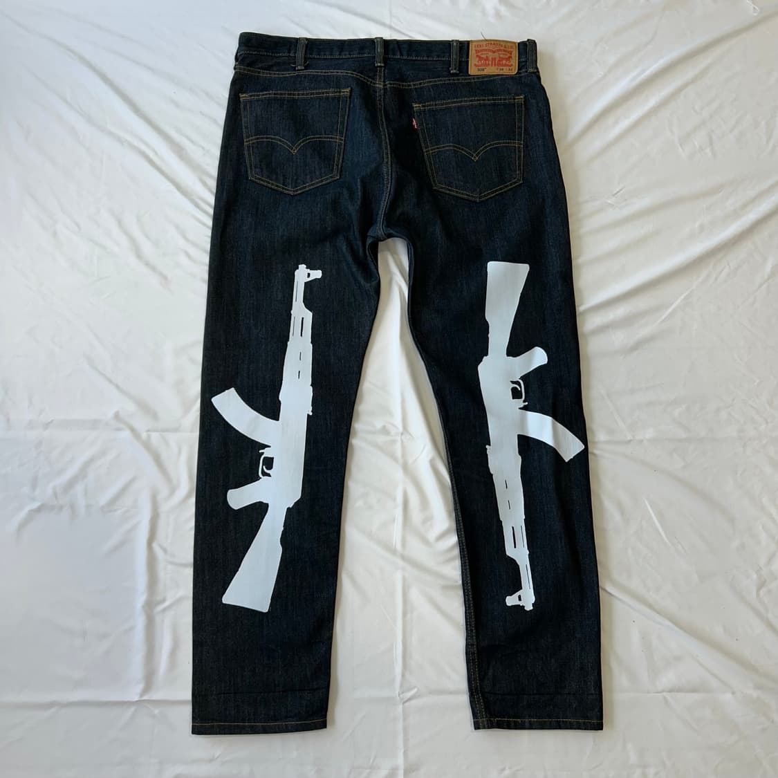 AK 47 커스텀 리바이스 508 데님 🔫🔫 상품이미지2