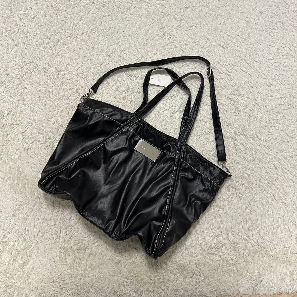 Matin Kim Black Cross Bag 상품이미지4