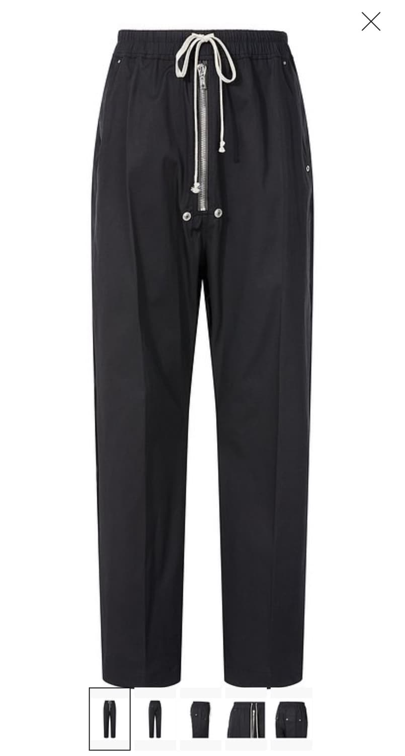 릭오웬스 벨라 팬츠 54 상품이미지6