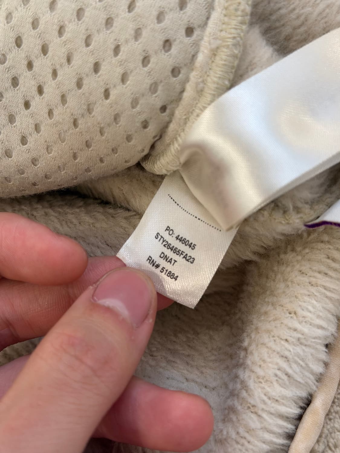 파타고니아 리툴 신칠라 풀오버 플리스 아이보리 상품이미지5