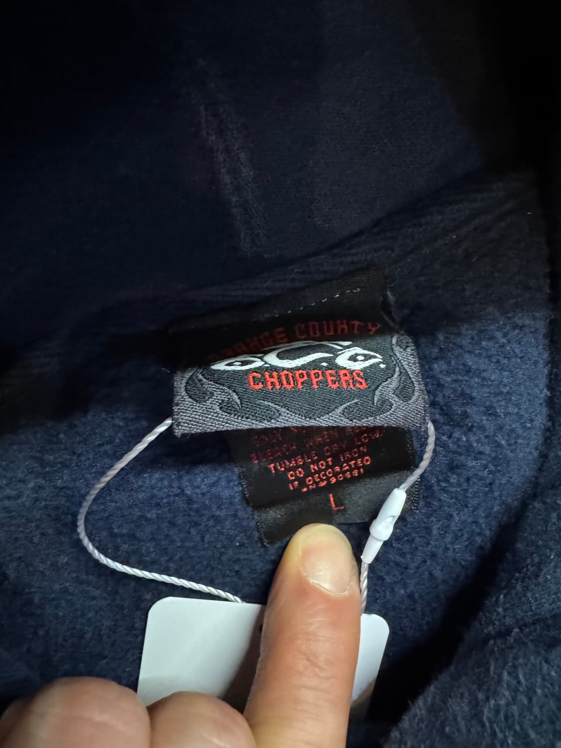 00s 오렌지 카운티 쵸퍼스 프린팅 후드티 상품이미지9