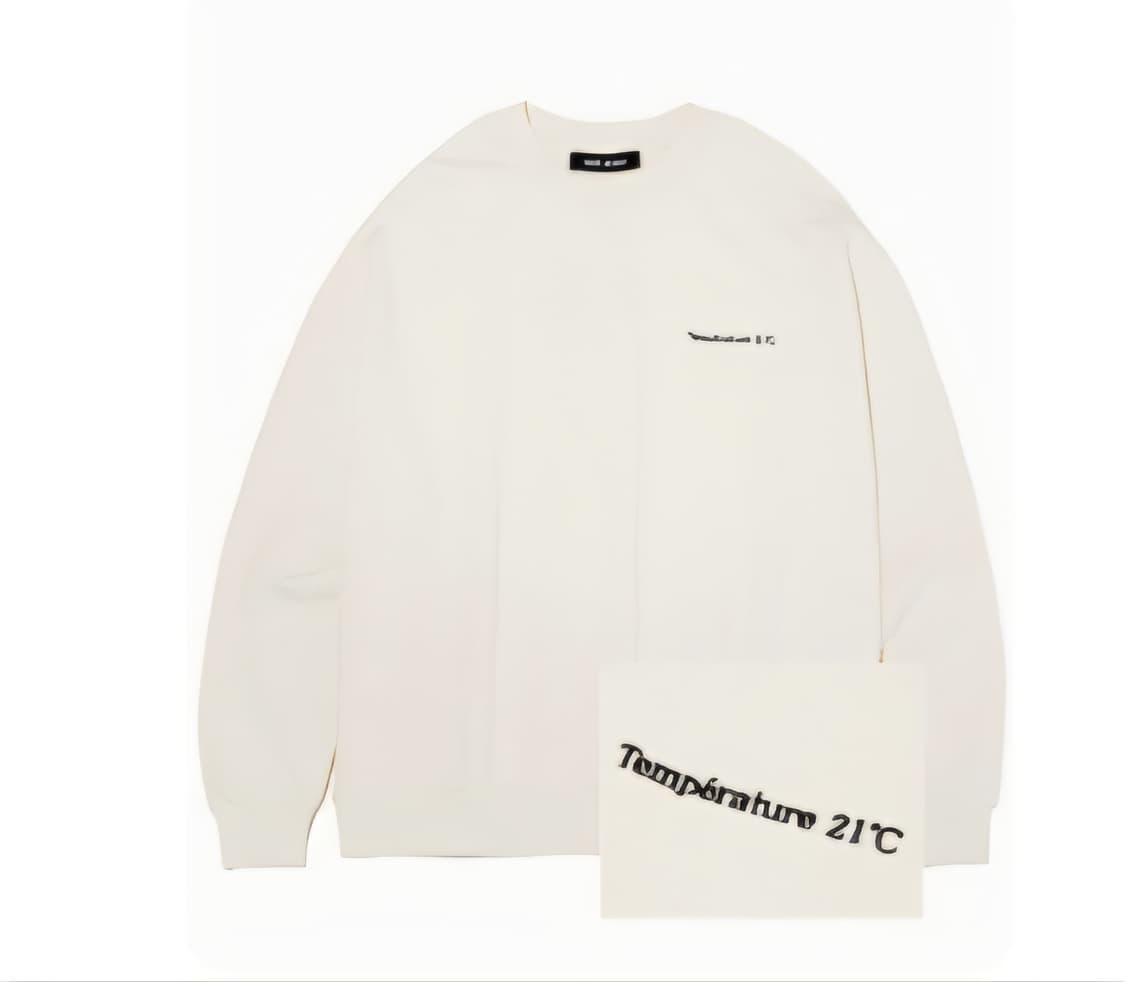 도프제이슨 오버사이즈 유니폼 스웻셔츠 상품이미지1