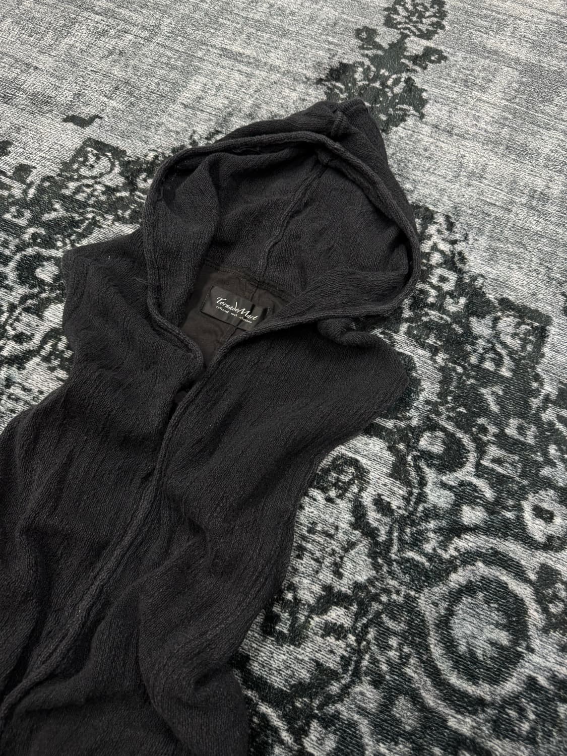 Tornado mart linen ninja hood sleeveless 상품이미지3