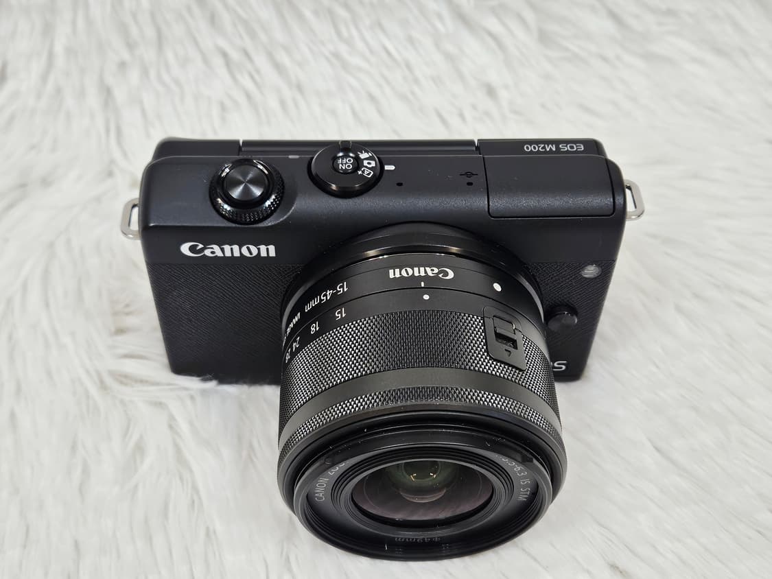 [민트] 캐논 EOS M200 미러리스, 디카 카메라 판매 상품이미지4