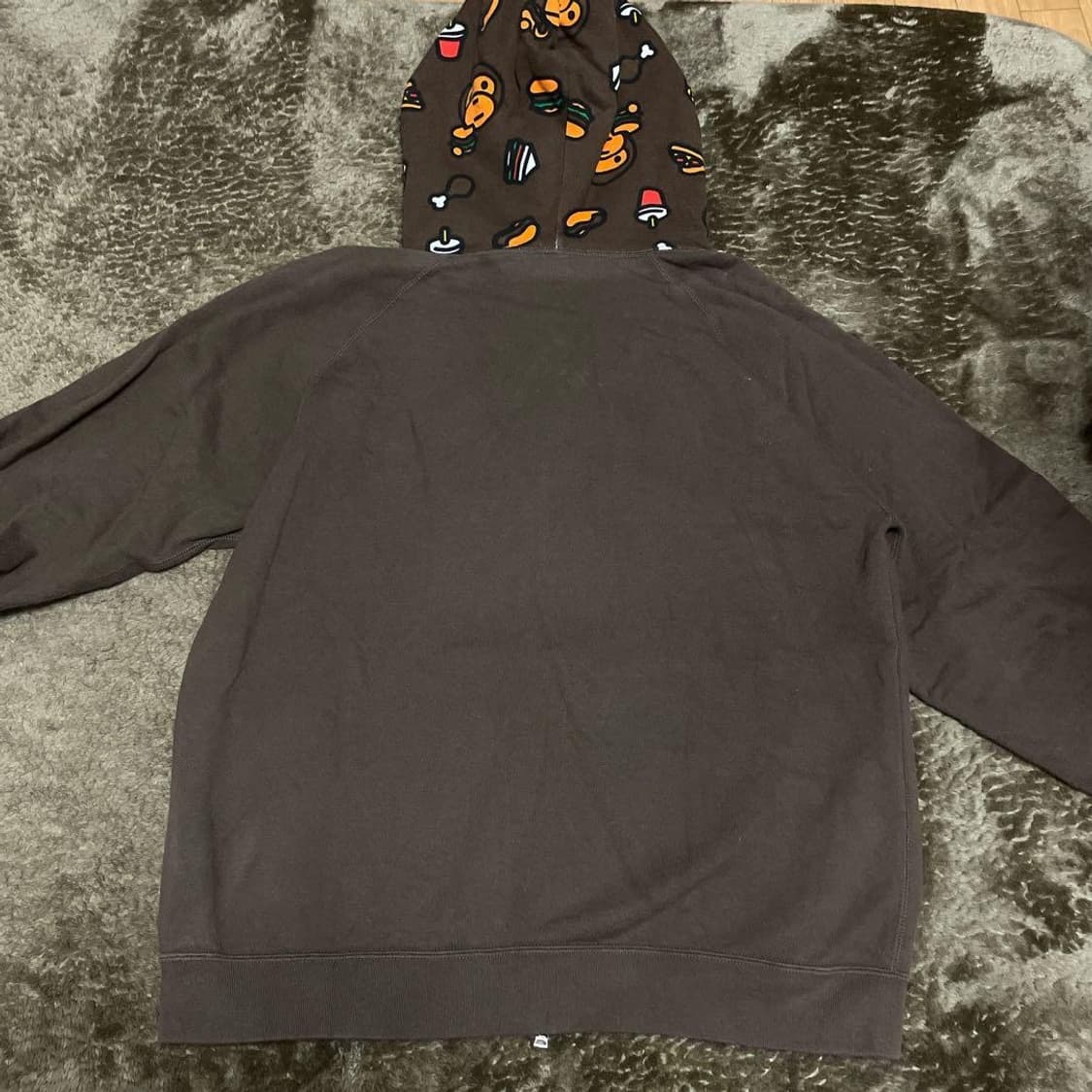 베이프 마일로 모노그램 후드집업 상품이미지2