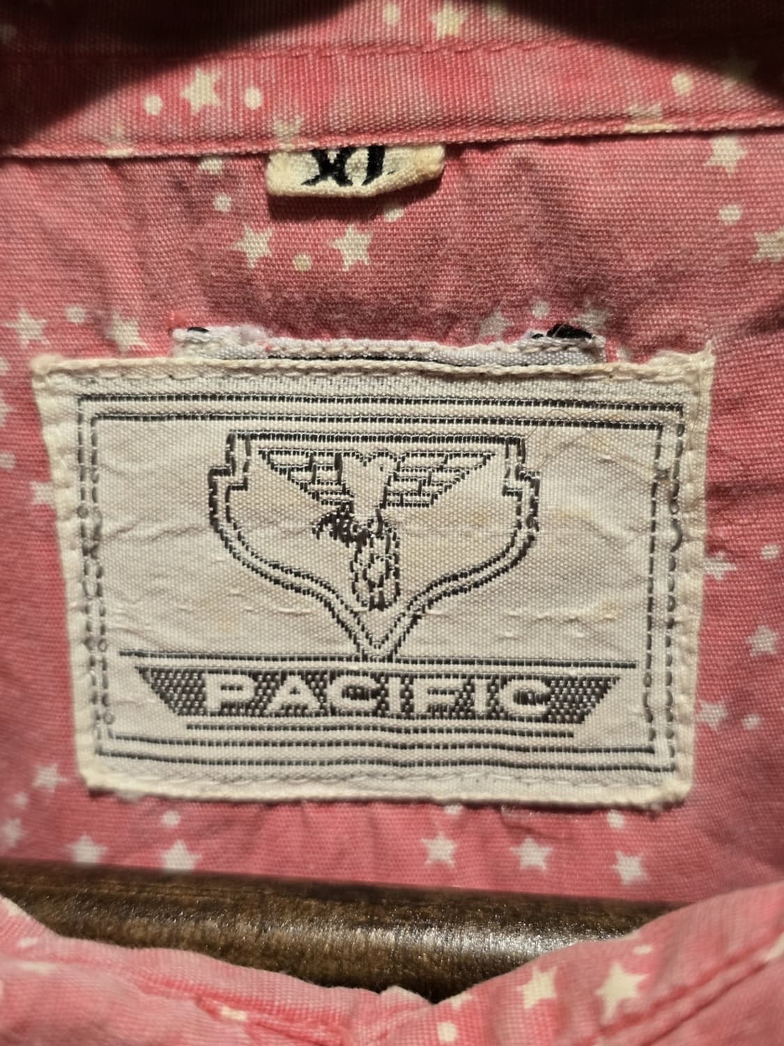 90s PACIFIC Star Pattern Western Shirt 상품이미지6