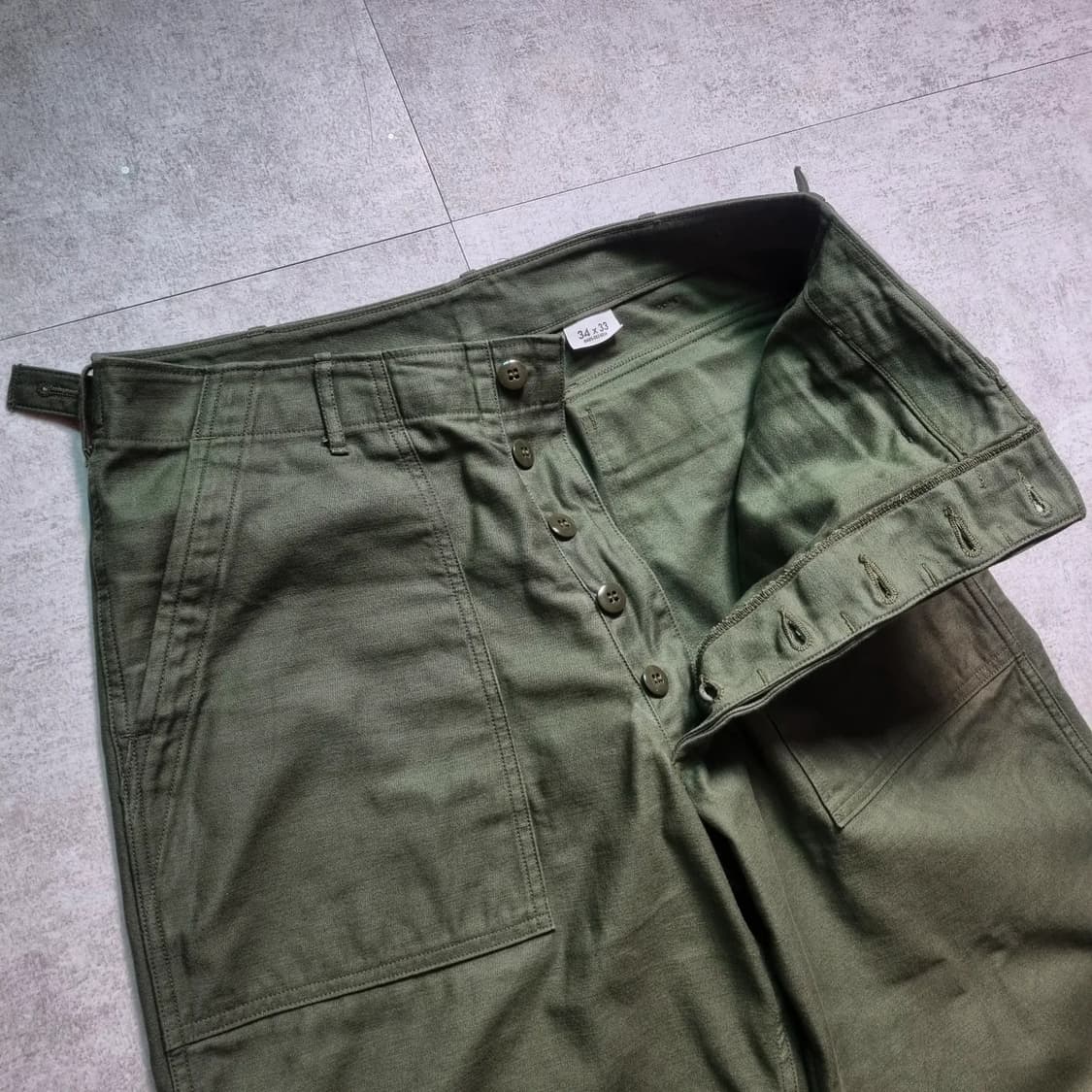 The Real Mccoy's OG 107 Baker Pants 상품이미지4