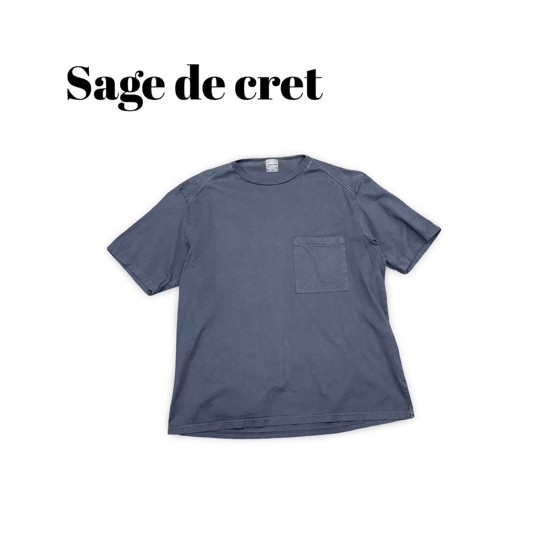 (95)Sage de cret 포켓 티셔츠 상품이미지1